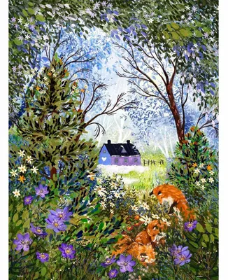 Image de Puzzle 1000 pièces - Forêt en dégel, Laivi Põder - Résistant à l'eau et durable
