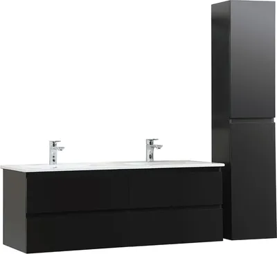 Immagine prodotto di Mobile doppio lavabo + lavabo + colonna SORRENTO