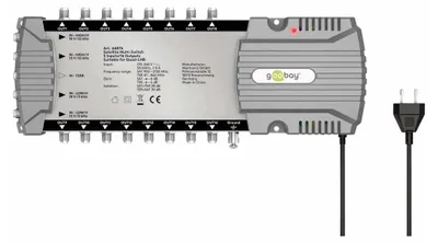 Zdjęcie produktu dla Multiswitch satelitarny 5 wejść/16 wyjść, dystrybutor dla maks. 16 abonentów z jednego satelity.