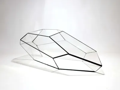 Produktbild von Geometrisches Terrarium - Plantasia - Vivarium - ↑ 50 x 25 x 17,5 cm (LxBxH) - Glas