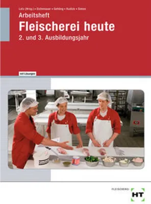 Image de Arbeitsheft mit eingetragenen Lösungen Fleischerei heute. 2. und 3. Ausbildungsjahr