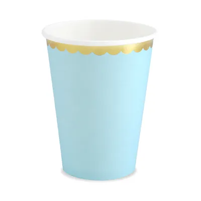 Obrázok produktu pre PartyDeco KPP16-001J-EU1, 220 ml, Papája, svetlo modrá, 75 mm, 75 mm, 130 mm
