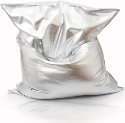 Produktbild von Riesensitzsack MR. BIG 130 x 170 cm, Metallic Gold oder Silber Silber