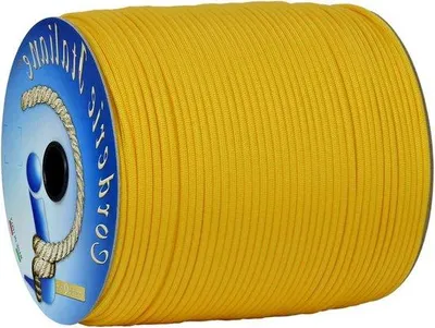 Produktbild von Gelbes 4mm Paracord 100m Outdoor Seil