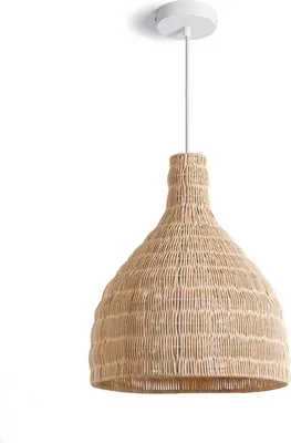 Produktbild von Pendelleuchte Rattan Kegle Natürlich