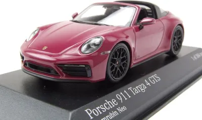 Produktbild von Minichamps 410061064 Porsche 911 992 Targa 4 GTS 2022 RUBYSTAR 1:43