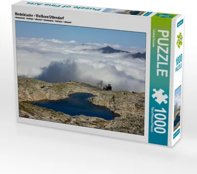Produktbild von Calvendo Medelzlacke - Weißsee/Uttendorf 1000 Teile Puzzle quer 640x480mm, Kramer Christa; 7354537