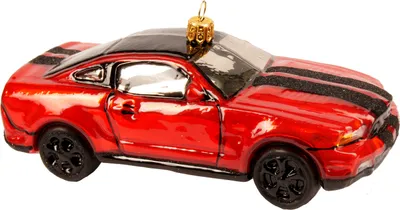 Produktbild von Christbaumschmuck Figuren Glas  Transport / Fahrzeuge, Auswahl:Rennwagen / Sportwagen 15cm