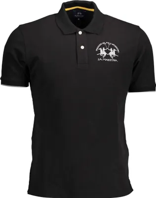Immagine prodotto di LA MARTINA Polo Uomo Tessile Nero SF12188 - Taglia: M