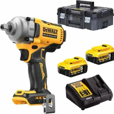 Produktbild von DeWalt DCF892P2T-QW Akku-Schlagschrauber inkl. Koffer, 2 x 5 Ah Akkus und Ladegerät