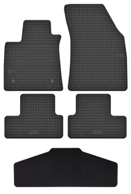 Immagine prodotto di Tappetini in gomma con tunnel neri per Renault Megane IV 2016-2024 Set 5 pezzi