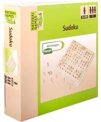 Obrázek produktu pro Natural Games Sudoku 14x14x2,5 cm
