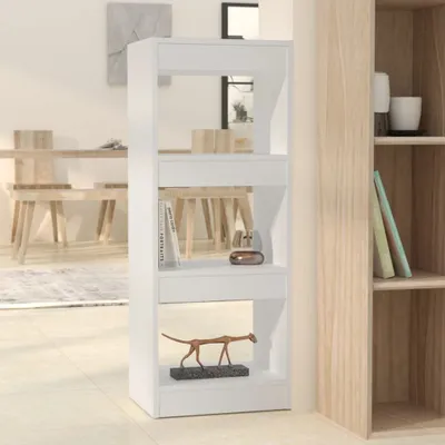 Obrázok produktu pre vidaXL Regál na knihy / Room Divider White 40x30x103 cm odvodený výrobok z dreva