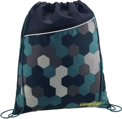 Produktbild von Coocazoo RocketPocket Blue Geometric Melange Sportbeutel