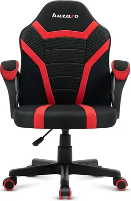 Immagine prodotto di Sedia da gioco per bambini Huzaro Ranger 1.0 Red Mesh, nero, rosso (HZ-Ranger 1.0 red mesh)