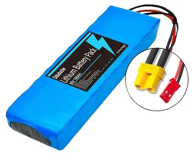 Obrázek produktu pro Baterie pro elektrokolo, kapacita 100 000 mAh, napětí 36 V, konektor XT30-JST