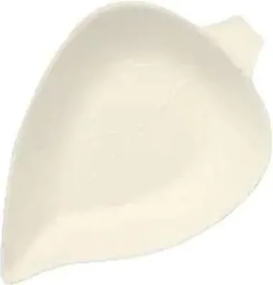 Zdjęcie produktu dla Talerzyki do przekąsek z trzciny cukrowej „pure” białe | 12 sztuk 1,2 x 6 x 8 cm