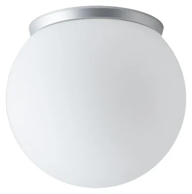 Image de OSMONT STY71517 STYX 1 plafonnier/mural en verre argenté/blanc IP65 4000 K 9W LED DALI