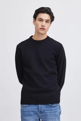 Produktbild von CASUAL FRIDAY CFKarl Herren Strickpullover Feinstrick Pullover mit Rippkragen Rippbündchen Regular fit