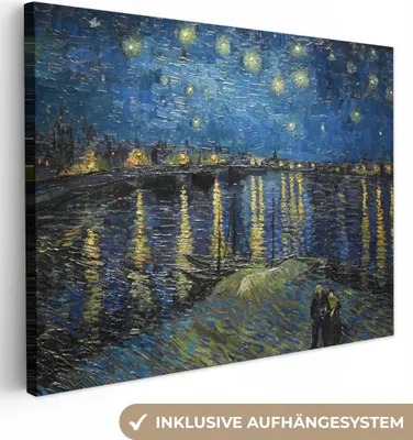 Obrázek produktu pro OneMillionCanvasses® - Plátno - Van Gogh - Most - Staří mistři, nástěnná malba, nástěnné dekorace obrazy obývací pokoj, 120x90cm