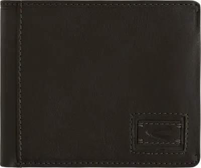 Produktbild von camel active Scheintasche Geldbörse Herrenbörse querformat, Leder schwarz black dust