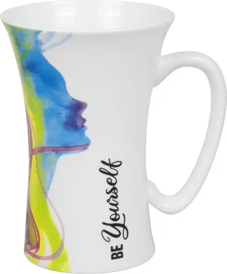 Produktbild von KÖNITZ 1120163003 Becher Mega Mug Be Yourself 610 ml aus Bone China Porzellan