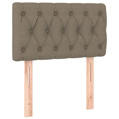 Produktbild von vidaXL Kopfteil Taupe 80x7x78/88 cm Stoff