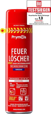 Produktbild von Prymos Feuerlöscher-Spray Fahrzeuge 5A/21B, Neutral, 600 ml