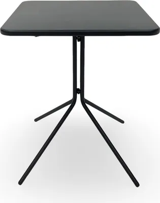 Image de Table pliante petite table 58x58cm table de bistrot pliante table d'appoint terrasse balcon