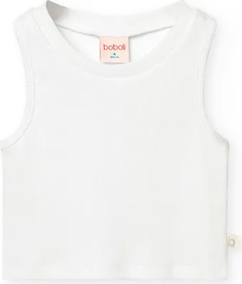Produktbild von Boboli Knit ärmelloses T-shirt Weiß 16 Years Weiß 16 Years