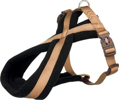 Image de Trixie Harnais en nylon PREMIUM doublé - caramel Taille : XS-S:poitrine:30-55cm/15mm