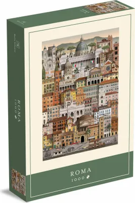 Produktbild von Martin Schwartz Puzzle Rím / Roma, City Puzzle Taliansko, 50 x 70 cm, 1000 dielikov, MS0619