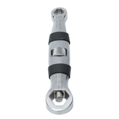WORKPRO 2-in-1 Schraubenschlüssel – Verstellbar Bis 42mm, Als Rohrzange & Rollgabelschlüssel, Cr-V Stahl