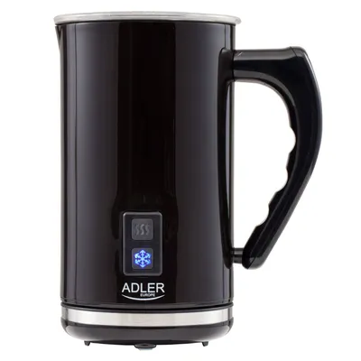 Zdjęcie produktu dla Adler AD 4478, Automatic milk frother/warmer, Czarny, Biały, Stal nierdzewna, 115 ml, 240 ml, 0,24 l