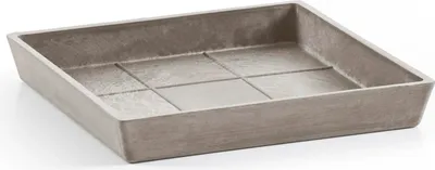 Obrázok produktu pre Miska Ecopots štvorcová 18×18 cm, výška 2,5 cm, béžová