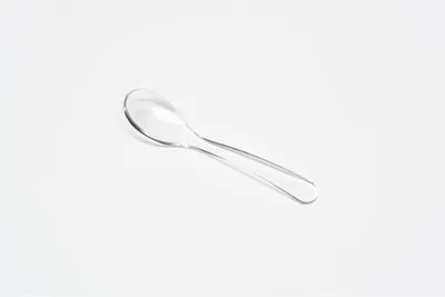 Produktbild von Eierlöffel glasklar 12,5cm PMMA spülmaschinenfest, physiologisch unbedenklich