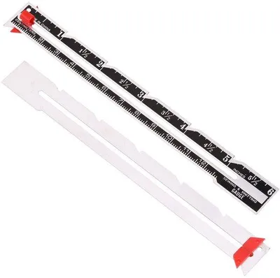Produktbild von Famanu Messlineal Präzise Messungen - 15 cm - Metall