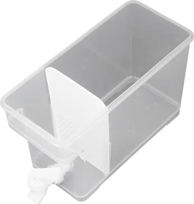 Productafbeelding van Drankdispenser van 3,5 liter met tuit en rubberen ring, veilig, grote capaciteit, PP-kunststof, voor koude dranken, grijs