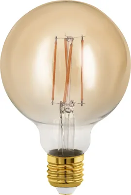 Obrázok produktu pre LED žiarovka - jantárová - sklo - E27 - stmievateľná