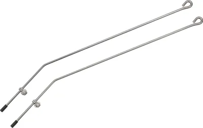 Produktbild von 1 Paar 20-28 Zoll Schutzblech Überlauf Streben mit Biegung Edelstahl 340 mm Ø 4mm 2 Stück