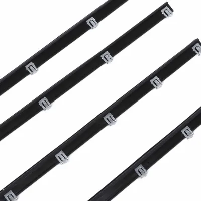 Produktbild von 4 Stück Fensterfilzdichtungen AM-41543318 Dichtungsstreifen-Kit Ersatz für F150 LKW 1987-96