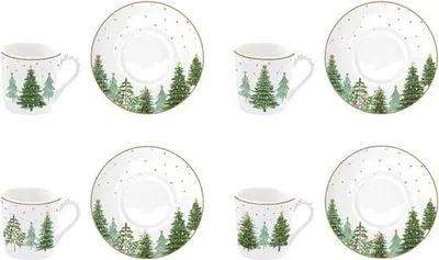 Image de Coffret Tasses Festive Trees Design Festif Et élégant Pour Les Fêtes - Easy Life