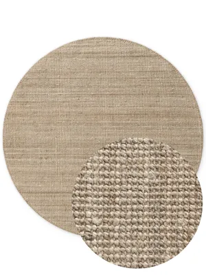 Immagine prodotto di 160x160 (diametro) cerchio Tappeto Jaipur 105975 Grigio/Marrone cerchio