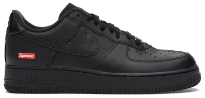 Obrázok produktu pre Nike Air Force 1 Low Supreme, čierna farba - veľkosť EU 36,5