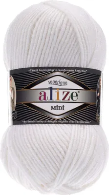 Produktbild von Alize Superlana Midi 55 Strickgarn