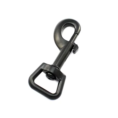 Produktbild von 5 Karabinerhaken mit Wirbel 80 x 32mm 3/4" Zoll Gurtbreite 20mm Karabiner