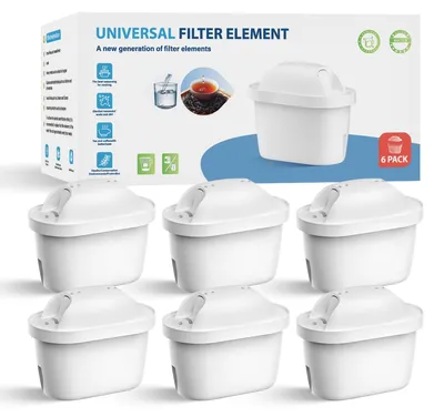 Wasserfilterpatronen, 6 Stück, für Brita Maxtra+®/Pro®