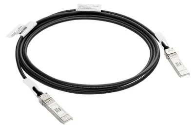 Produktbild von HPE Aruba Networking 10G SFP+ to SFP+ 3m Direct Attach Copper Cable, 3 m, DAC, SFP+, SFP+, Stecker/Stecker
