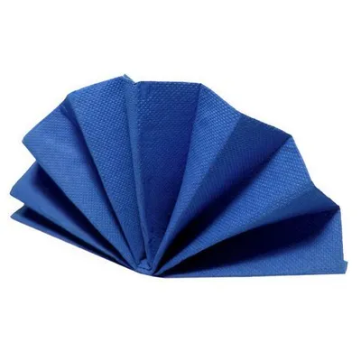 Produktbild von 50x Servietten DekoStar 38 x 38 cm dunkelblau