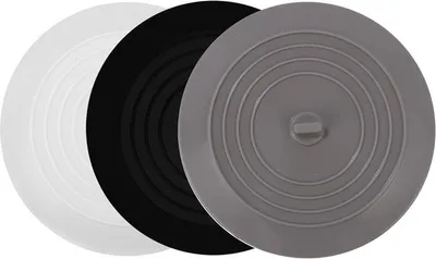 Produktbild von Badewannenstöpsel aus Silikon, 15 cm Abflussstöpsel aus Silikagel, 3-teiliger Universalstöpsel, Waschbeckenstöpsel, Küchenspülenstöpsel, für Dusche, Badewanne, Waschbecken, Spüle.